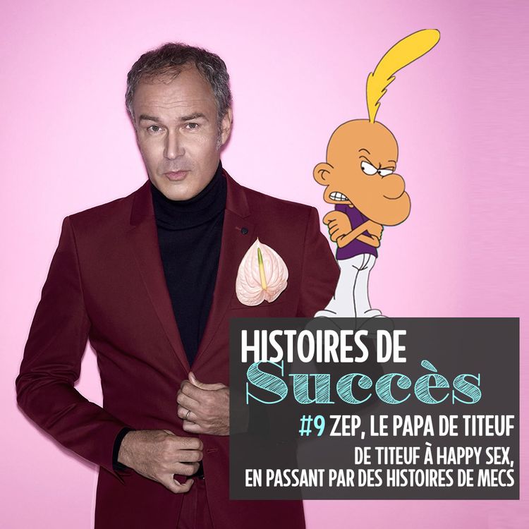 cover art for Zep, de la création de Titeuf à Happy Sex