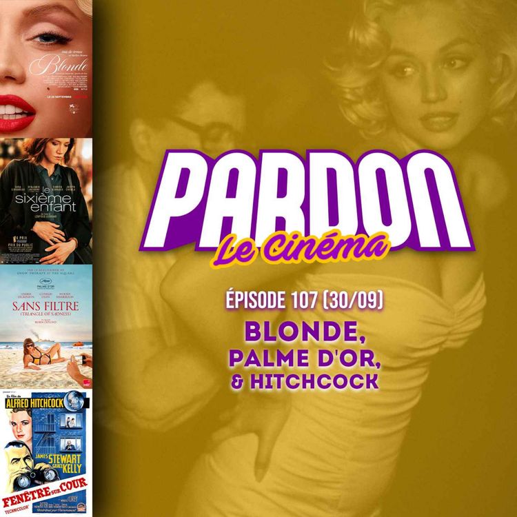 cover art for BLONDE, PALME D'OR & HITCHCOCK