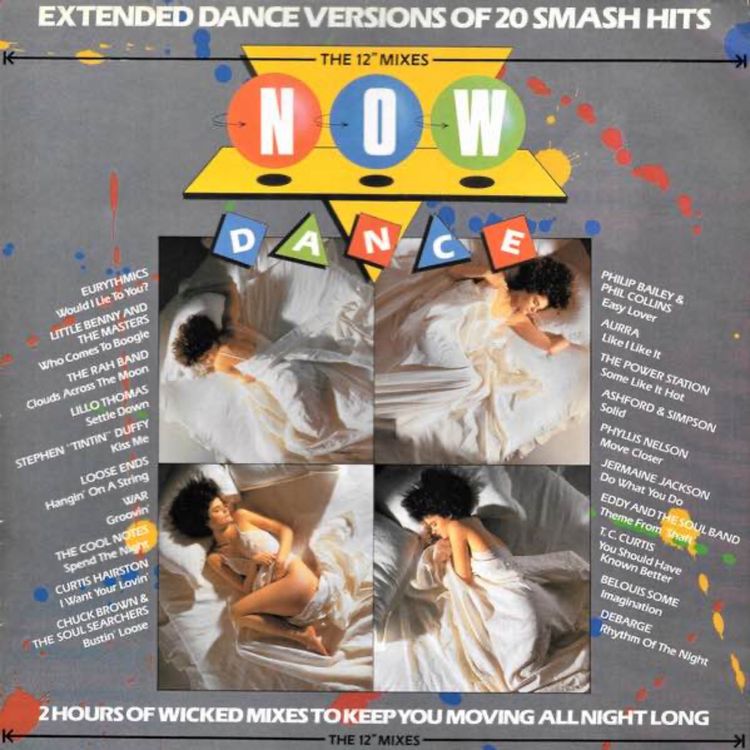 cover art for NOW Dance: The 12” Mixes - Spring ‘85: Tim Worthington