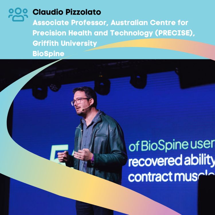 cover art for BioSpine, a game changing QLD-led technology to help recover movement and sensation after paralysis