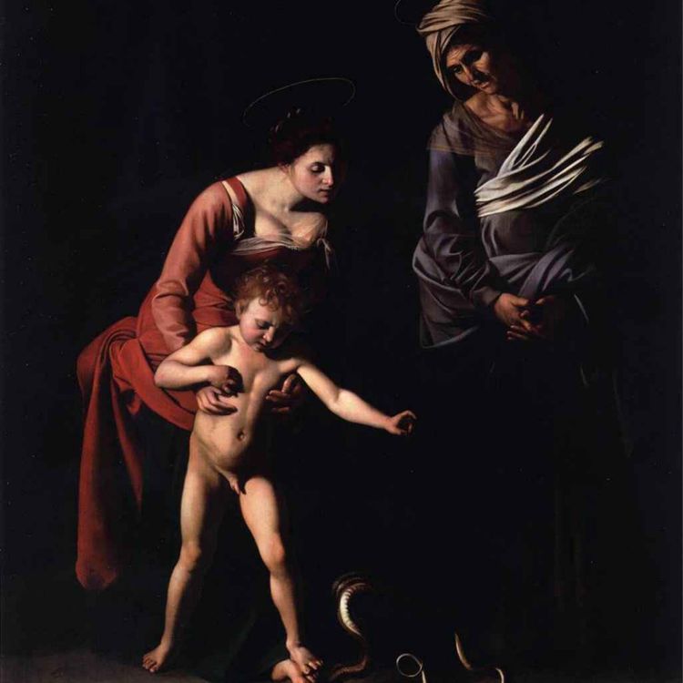 cover art for #71 Caravaggio - Madona dei Palafrenieri