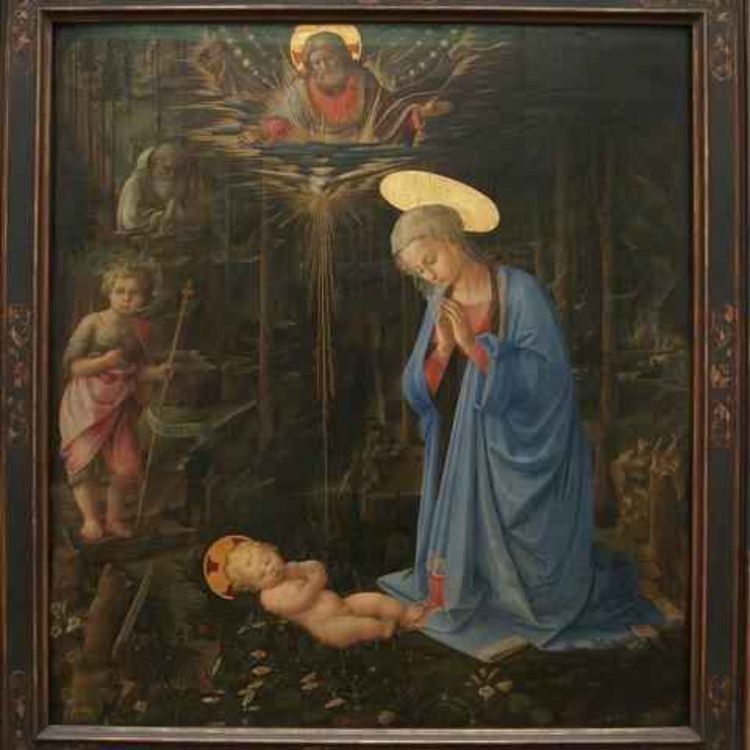 cover art for 105 Madonna en el bosque » de Lippi