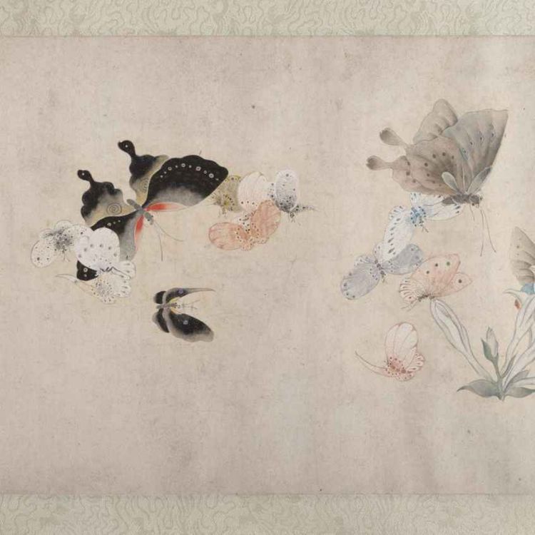 cover art for #156 Las pinturas chinas de flores