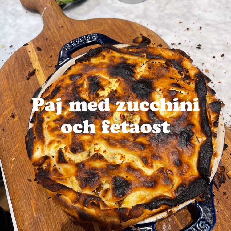cover art for Paj med zucchini och fetaost