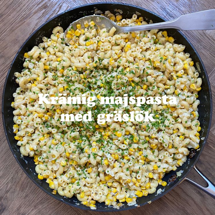 cover art for Krämig majspasta