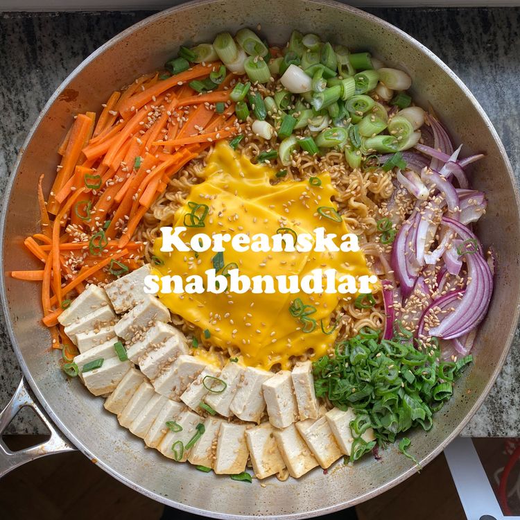 cover art for Koreanska snabbnudlar