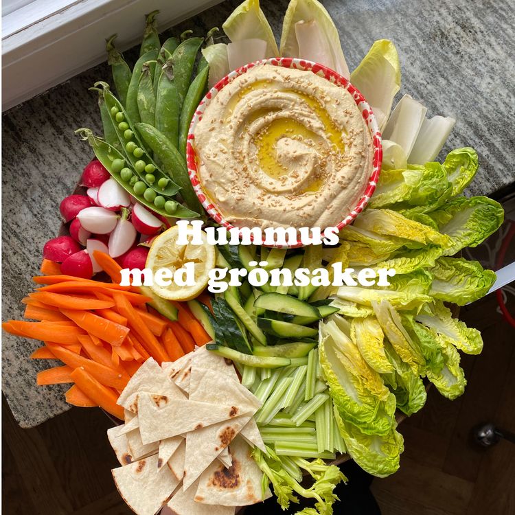 cover art for Hummus med grönsaker