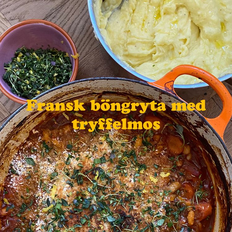 cover art for Fransk böngryta med tryffelmos