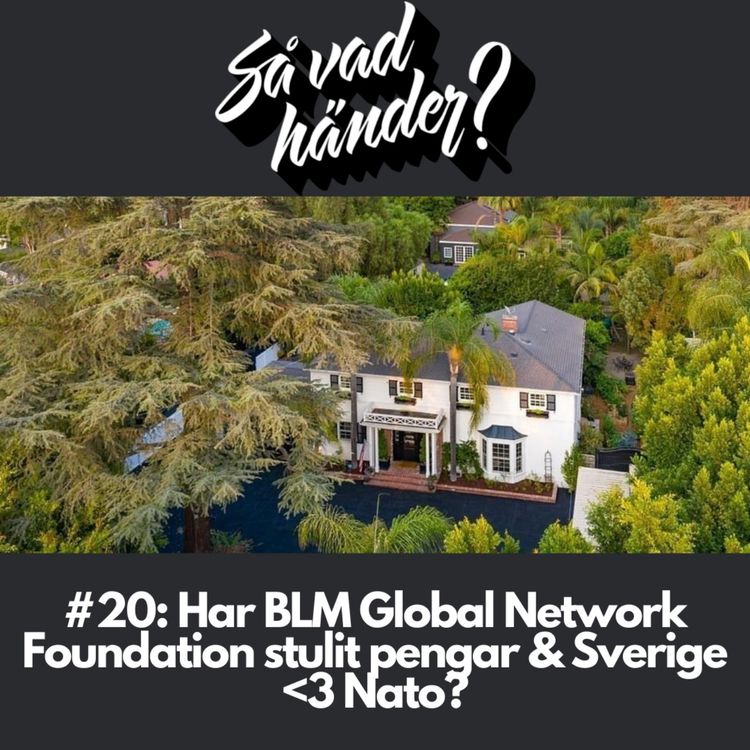 cover art for #20: Har BLM Global Network Foundation stulit pengar & Sverige <3 Nato?