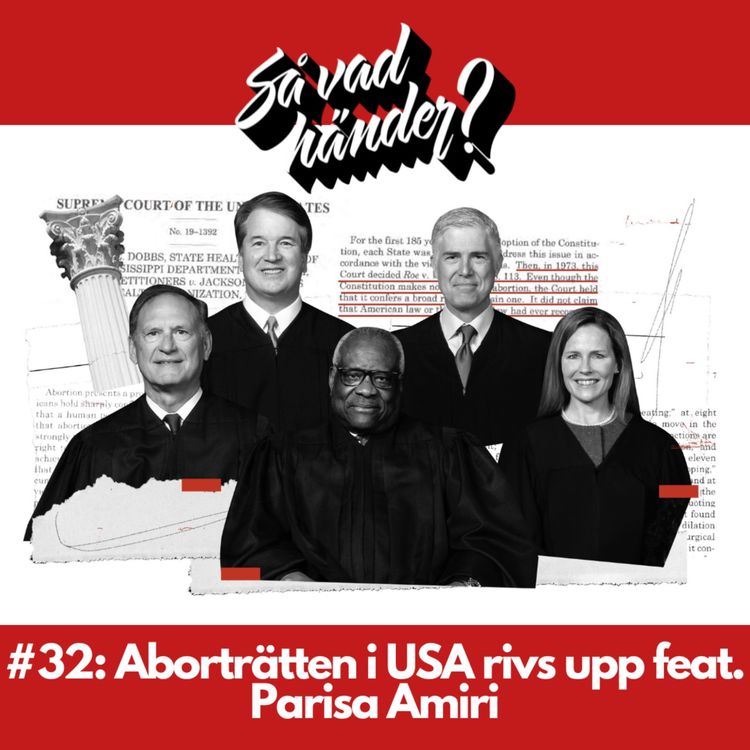 cover art for #32: Aborträtten i USA rivs upp feat. Parisa Amiri