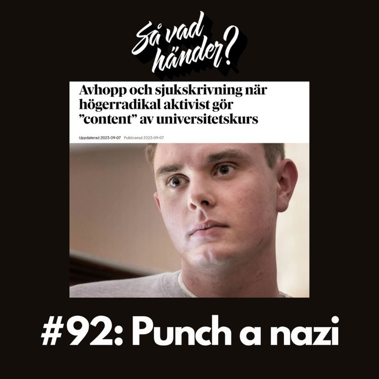 cover art for #92: Punch a nazi