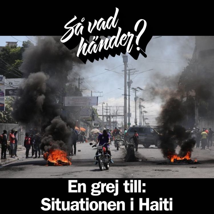 cover art for En grej till: Situationen i Haiti