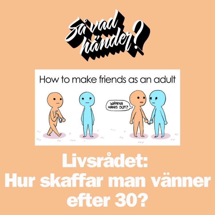 cover art for Livsrådet: Hur skaffar man vänner efter 30?