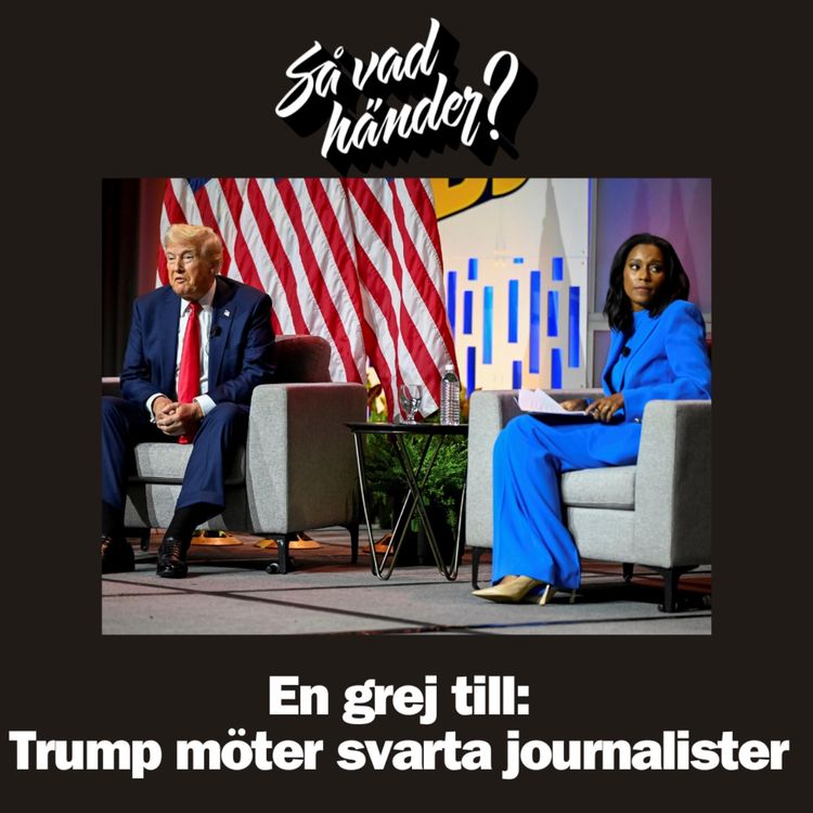 cover art for En grej till: Trump möter svarta journalister