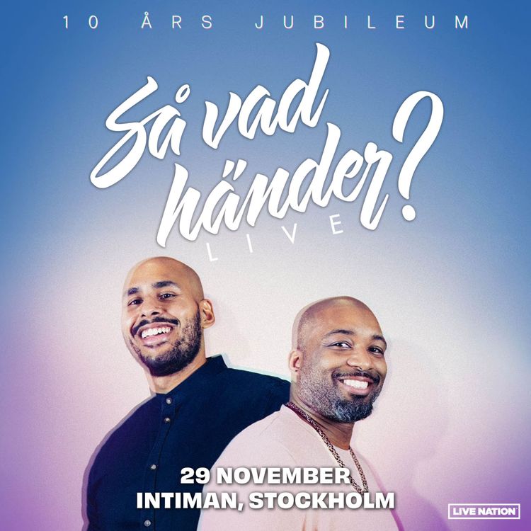 cover art for 10 år som poddare & vår största liveshow hittills den 29 november