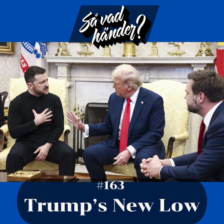 cover art for #163: Trump's New Low