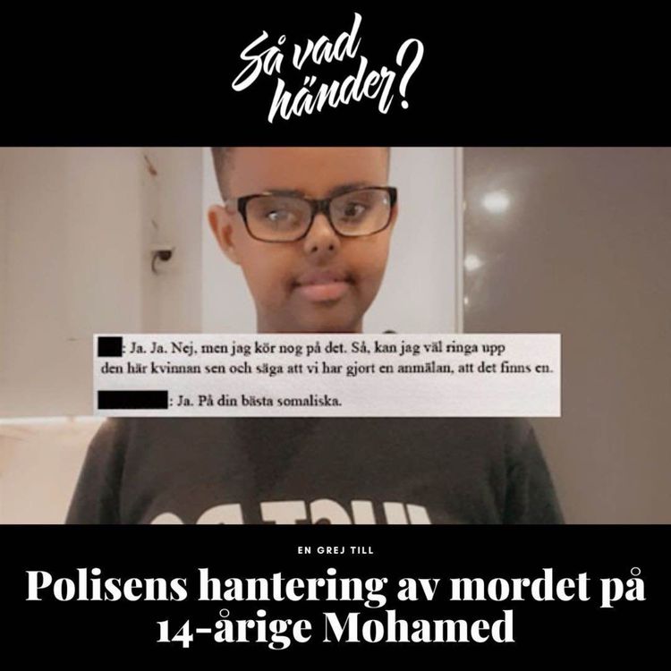 cover art for En grej till: Polisens hantering av mordet på 14-årige Mohamed