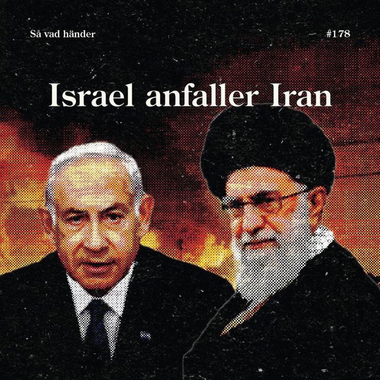 cover art for #178: Israel anfaller Iran