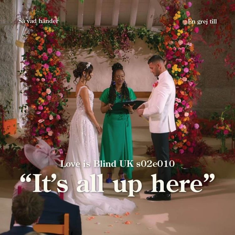 cover art for En grej till: Love is Blind UK s02e10 – ”It’s all up here” 