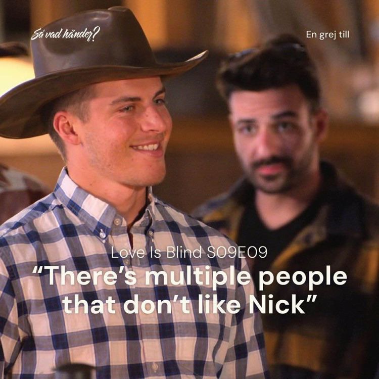 cover art for En grej till: Love is Blind s09e09 – ”There’s multiple people that don’t like Nick”
