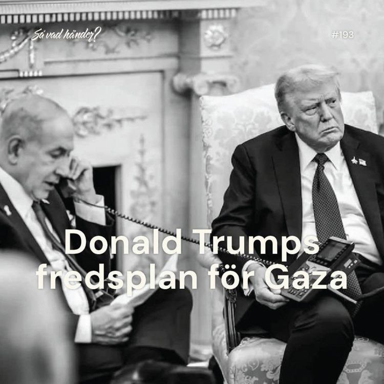 cover art for #193: Donald Trumps fredsplan för Gaza