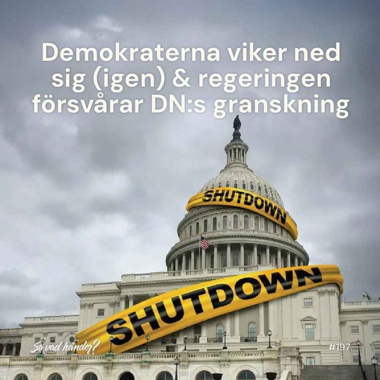 cover art for #197: Demokraterna viker ned sig (igen) & regeringen försvårar DN:s granskning 