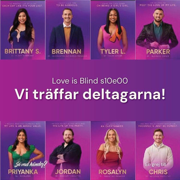 cover art for En grej till: Love is Blind s10e00 – Vi träffar deltagarna! 