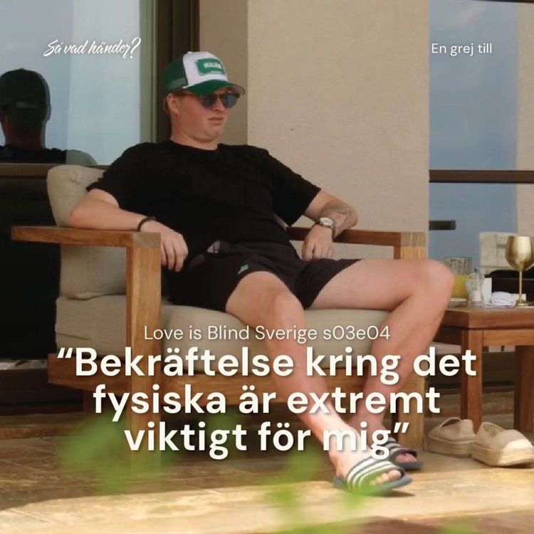 cover art for En grej till: Love is Blind Sverige s03e04 – ”Bekräftelse kring det fysiska är extremt viktigt för mig”