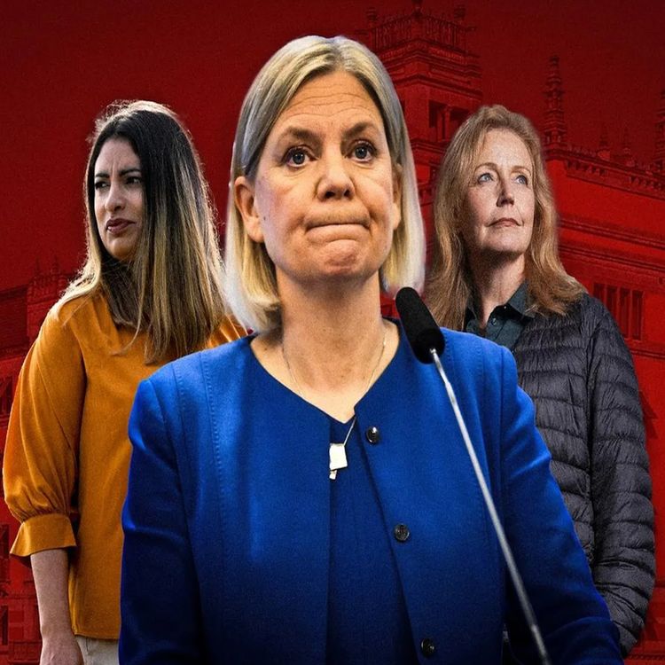 cover art for #218: Rödgrön röra i svensk politik & mer kristen extremism från USA:s ministrar 