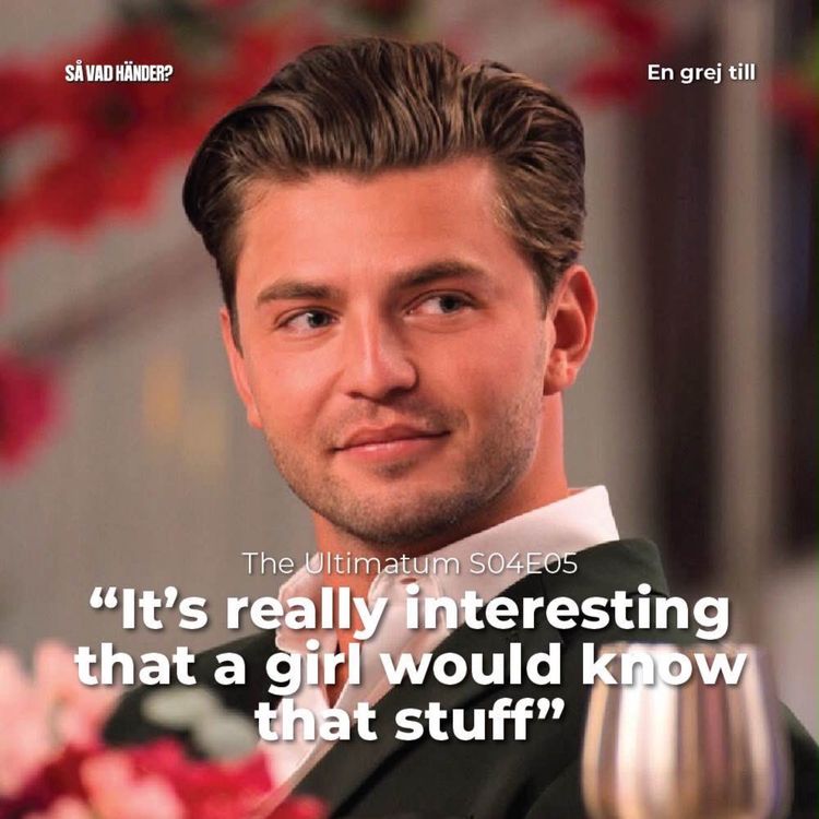 cover art for En grej till: The Ultimatum s04e05 – "It’s really interesting that a girl would know that stuff"