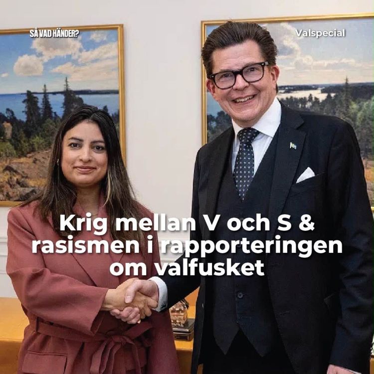 cover art for Valspecial: Krig mellan V och S & rasismen i rapporteringen om valfusket