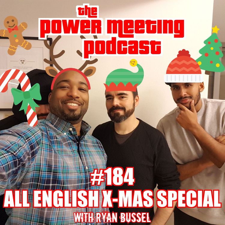 cover art for #184 – All English X-mas special with Ryan Bussell