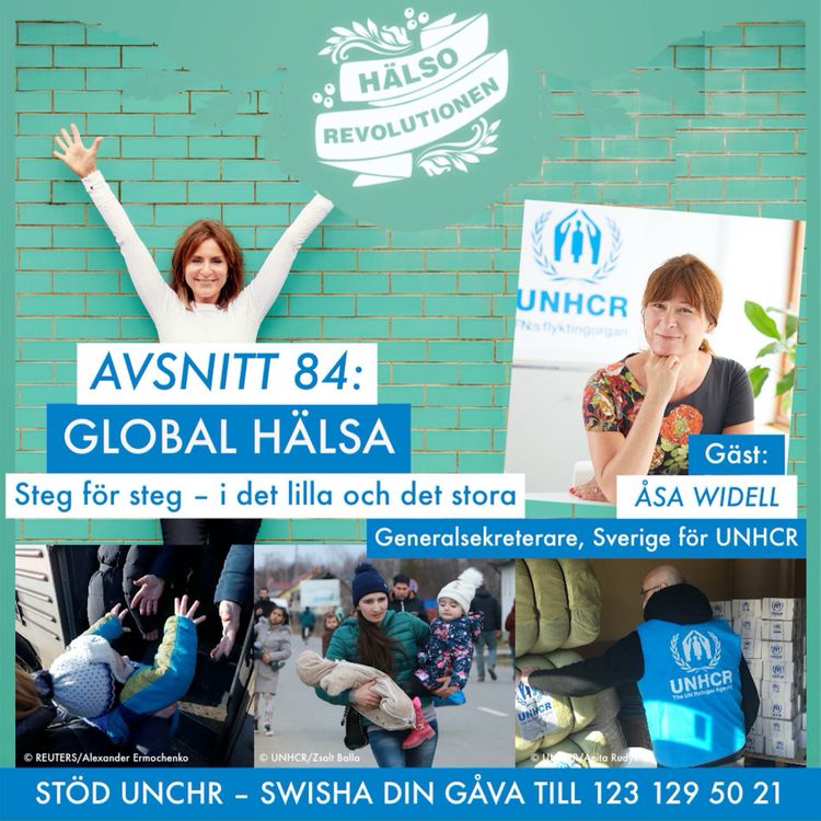 cover art for AVSNITT 84: GLOBAL HÄLSA – Steg för steg i det lilla och det stora