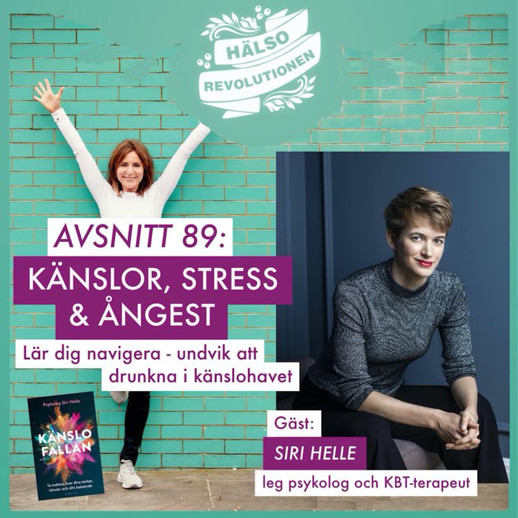 cover art for AVSNITT 89: KÄNSLOFÄLLAN – Så lär du dig hantera dina tankar och känslor istället för att dräneras