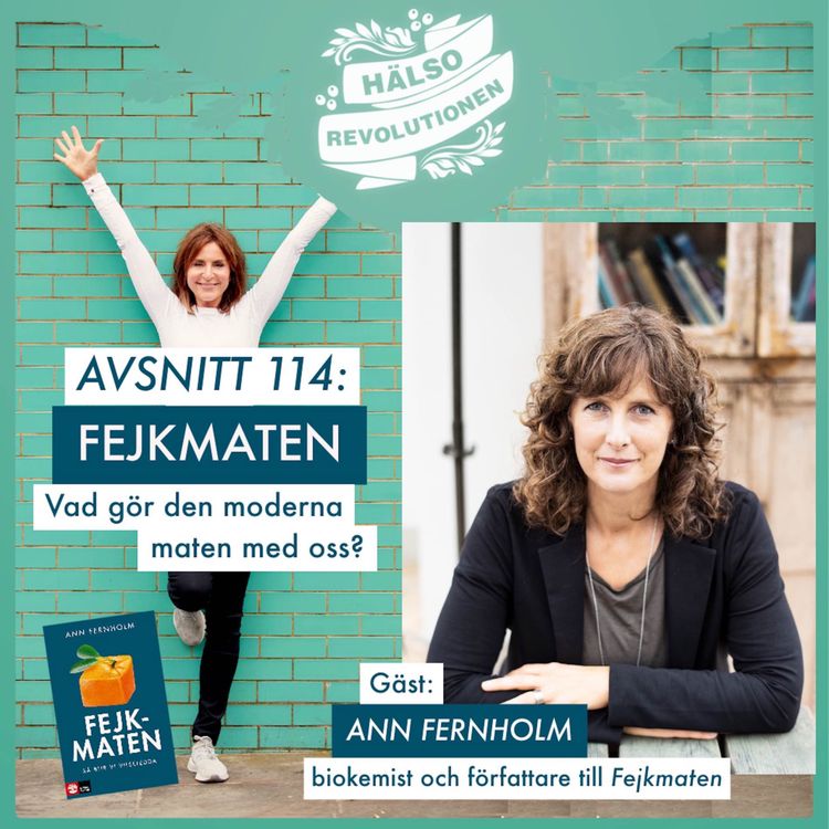 cover art for AVSNITT 114: FEJKMATEN – Vad gör den moderna, processade maten med oss?