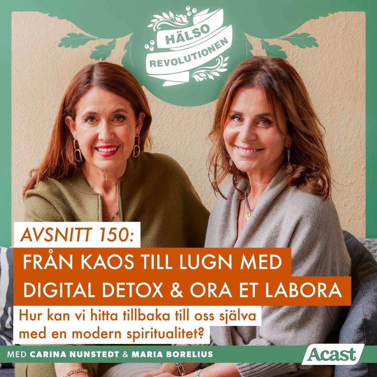 cover art for AVSNITT 150: FRÅN KAOS TILL LUGN MED DIGITAL DETOX OCH ORA ET LABORA