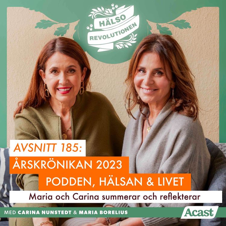 cover art for AVSNITT 185: ÅRSKRÖNIKAN 2023 – MARIA OCH CARINA SUMMERAR PODDÅRET SOM GICK 