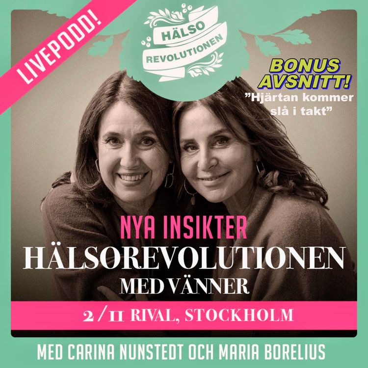 cover art for BONUS! HJÄRTAN KOMMER SLÅ I TAKT – ALLT INFÖR LIVEPODDEN 2/11