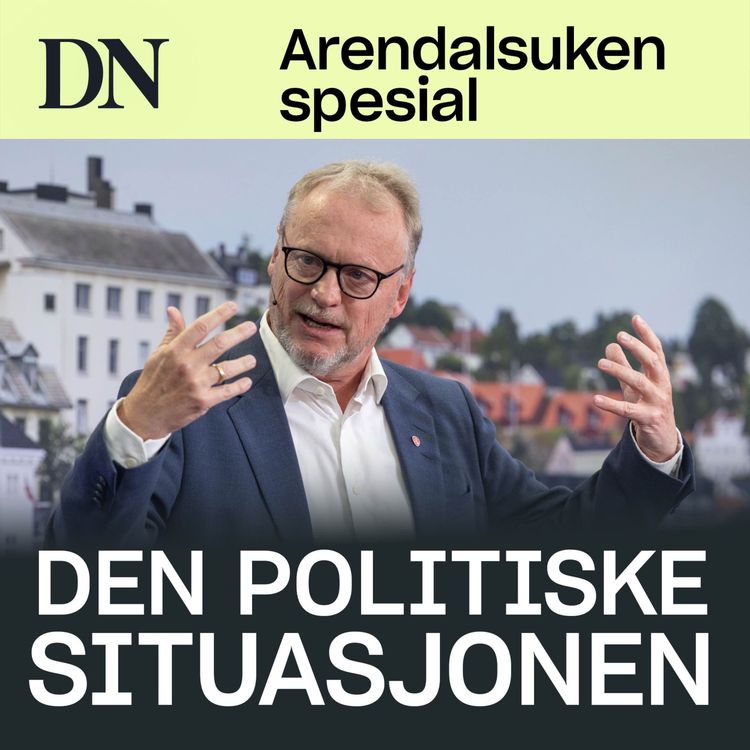 cover art for Venstres Guri Melby om valgkamp og bybane i Bergen - Arbeiderpartiets Raymond Johansen minner oss om at det ikke er Støre som er på valg i høst