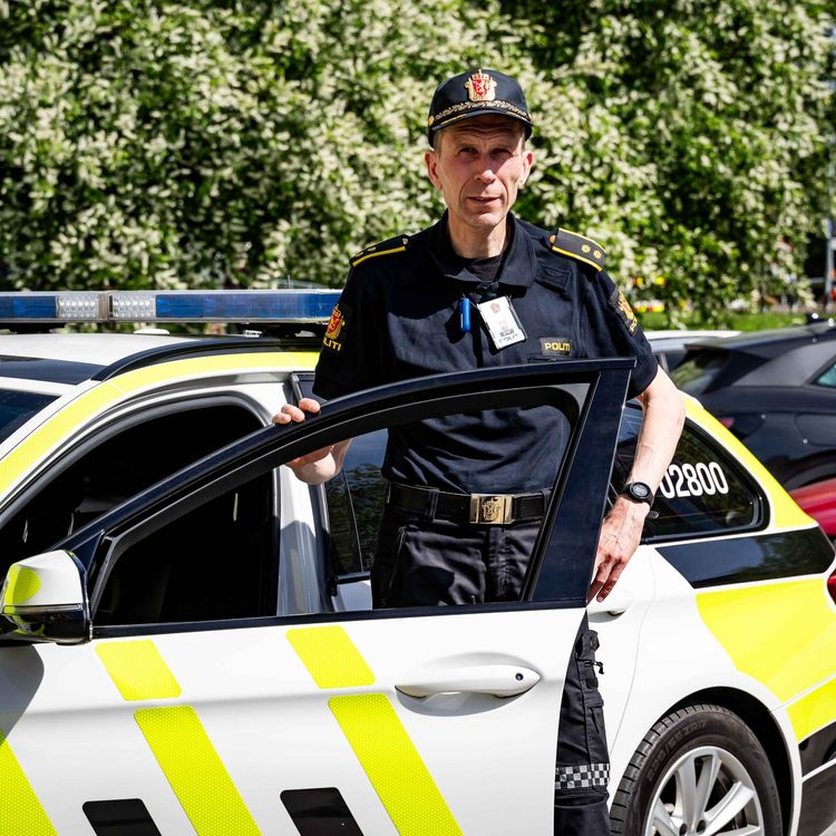 cover art for Politiets falkeblikk i studio