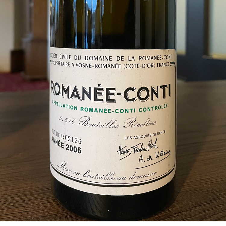 cover art for Vi drikker "verdens beste vin": DRC Romanée-Conti 2006
