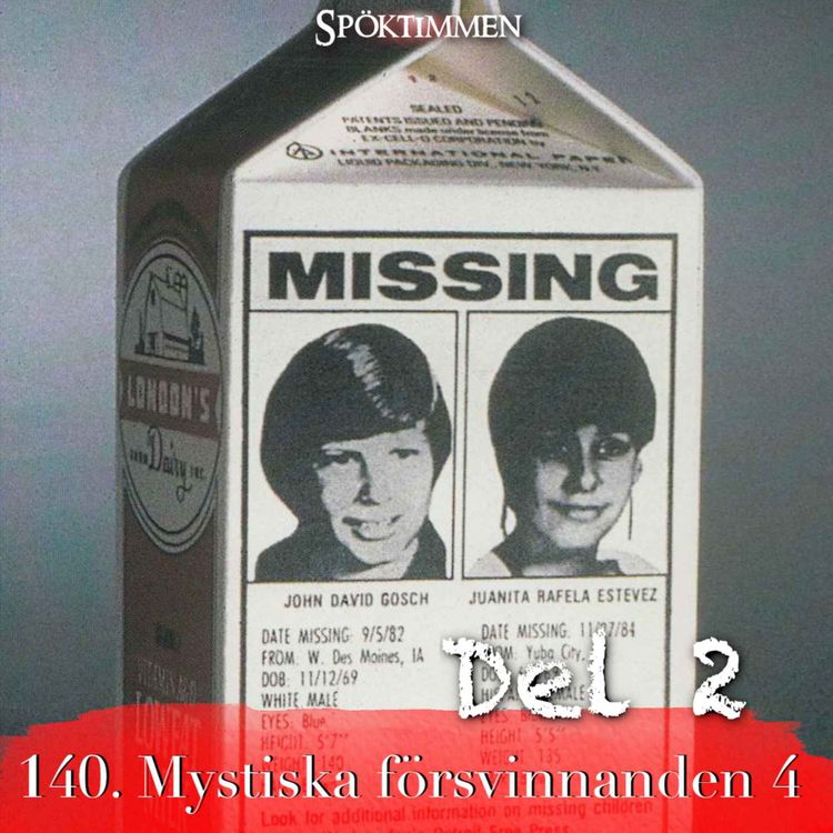 cover art for 140. Mystiska försvinnanden 4 – Del 2