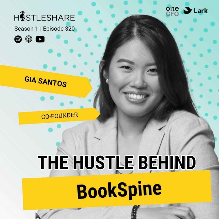 cover art for Gia Santos - The Hustle Behind BookSpine