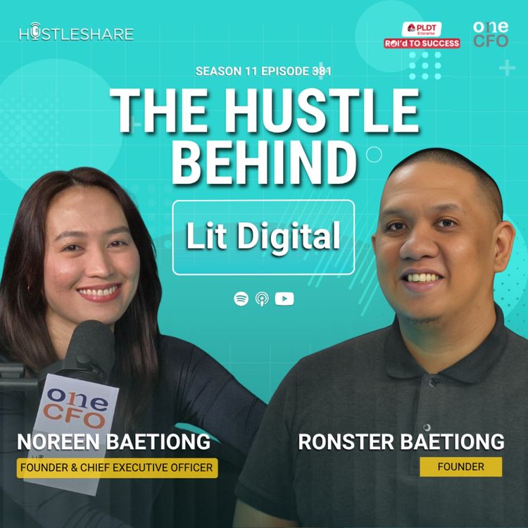 cover art for The Hustle Behind Lit Digital with Noreen Baetiong