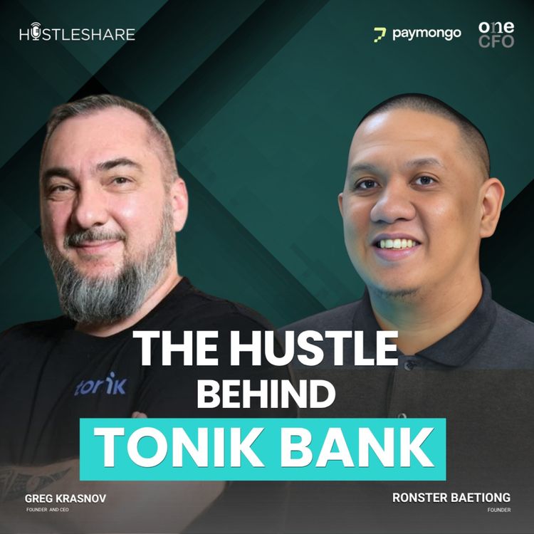 cover art for The Hustle Behind Tonik Bank with Greg Krasnov | Hustleshare Ep 395