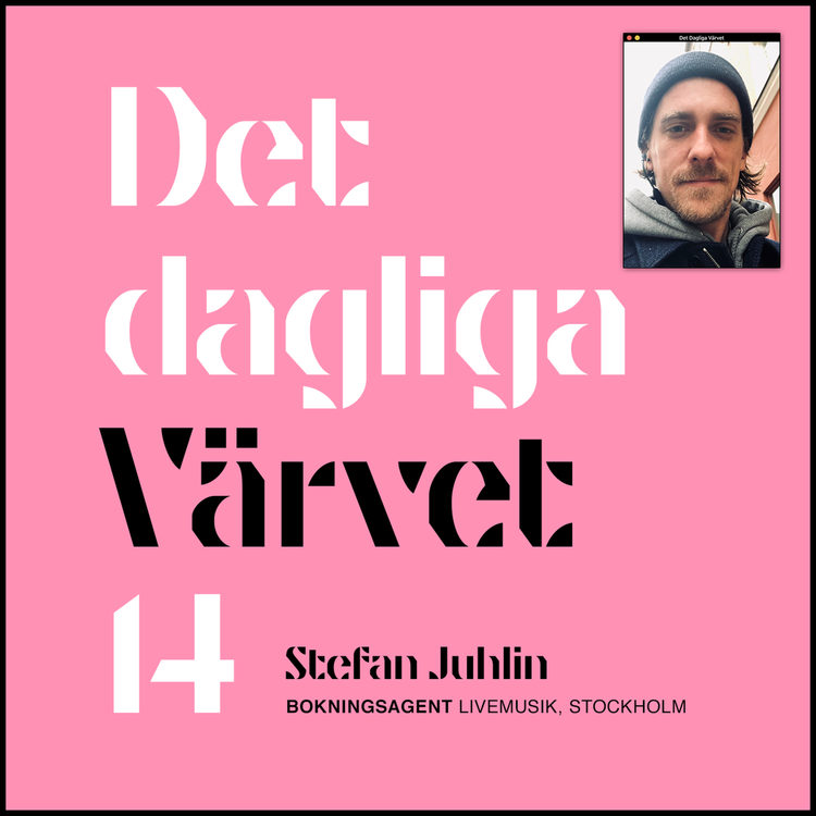 cover art for DET DAGLIGA VÄRVET #14 STEFAN JUHLIN