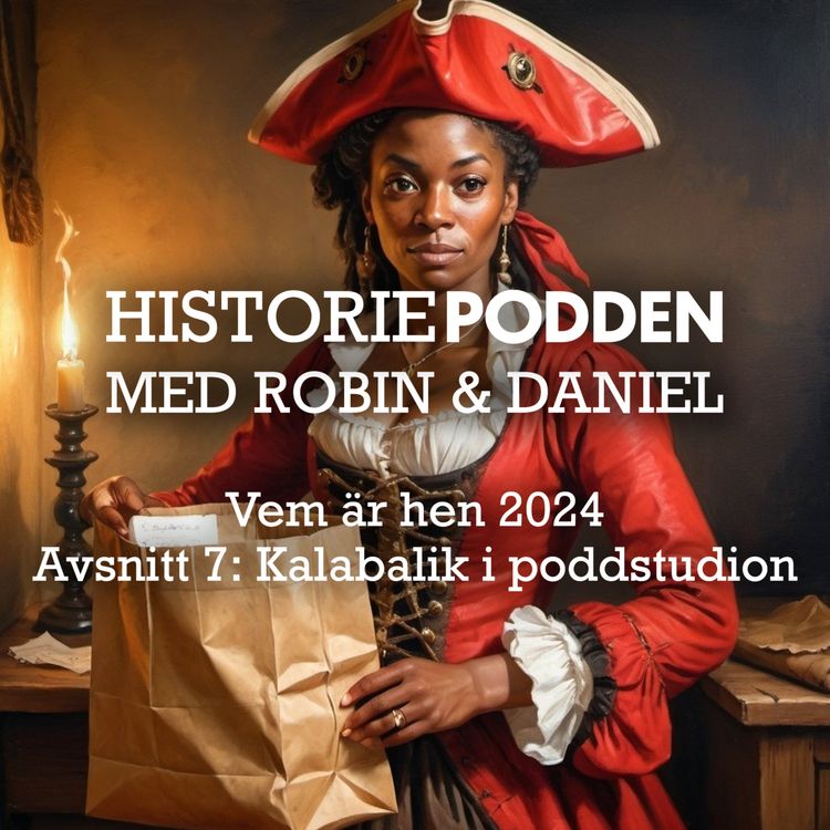 cover art for Vem är hen? Avsnitt 7: Kalabaliken i poddstudion