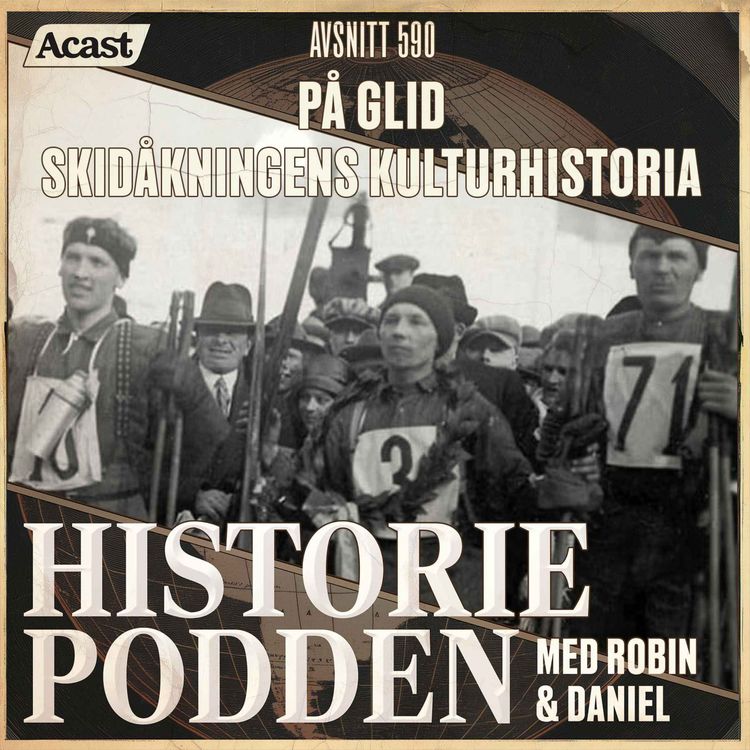 cover art for 590. På glid – skidåkningens kulturhistoria