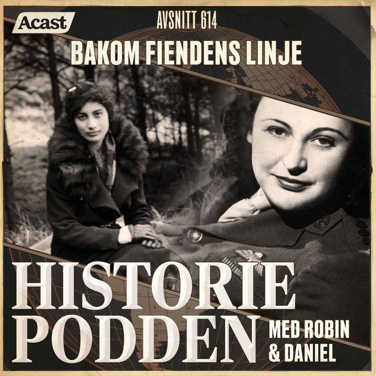 cover art for 614. Bakom fiendens linje – kvinnliga agenter i naziockuperade Frankrike