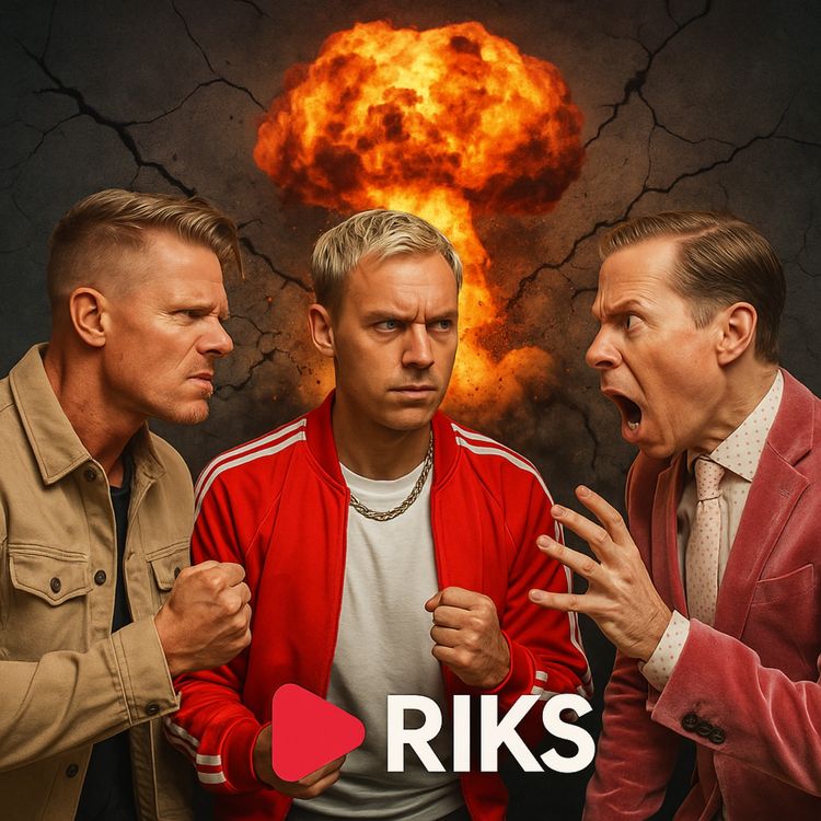 cover art for Surpuppan Henrik Jönsson rage quitar Riks-debatt med Fredrik